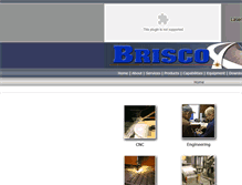 Tablet Screenshot of briscoinc.com